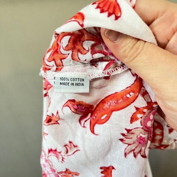 Roberta Roller Rabbit Women's Amanda Kurta Tunic Top- Size XS - Picture 5 of 5